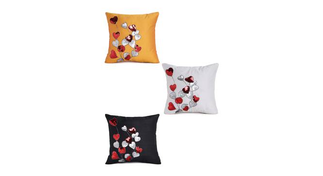 Jagger Cushion Cover Set of 5 (41 x 41 cm  (16" X 16") Cushion Size, Multicolor) by Urban Ladder - Front View Design 1 - 440438