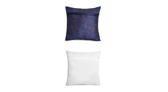 June Cushion Cover Set of 2 (White, 41 x 41 cm  (16" X 16") Cushion Size) by Urban Ladder - Cross View Design 1 - 440444