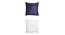 June Cushion Cover Set of 2 (White, 41 x 41 cm  (16" X 16") Cushion Size) by Urban Ladder - Cross View Design 1 - 440444