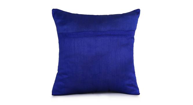 Jasper Cushion Cover Set of 2 (Blue, 41 x 41 cm  (16" X 16") Cushion Size) by Urban Ladder - Cross View Design 1 - 440448