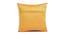 Livia Cushion Cover Set of 2 (Yellow, 41 x 41 cm  (16" X 16") Cushion Size) by Urban Ladder - Cross View Design 1 - 440583