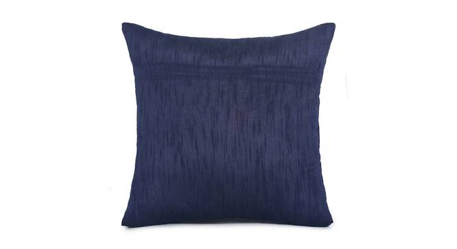 Maren Cushion Cover Set of 2 (Blue, 41 x 41 cm  (16" X 16") Cushion Size) by Urban Ladder - Cross View Design 1 - 440586