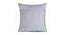 Luca Cushion Cover Set of 2 (Grey, 41 x 41 cm  (16" X 16") Cushion Size) by Urban Ladder - Cross View Design 1 - 440593