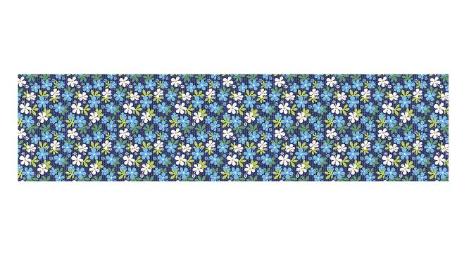 Maddox Table Runner (Blue) by Urban Ladder - Front View Design 1 - 440623