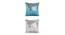 Mikkel Cushion Cover Set of 2 (Grey, 41 x 41 cm  (16" X 16") Cushion Size) by Urban Ladder - Front View Design 1 - 440650