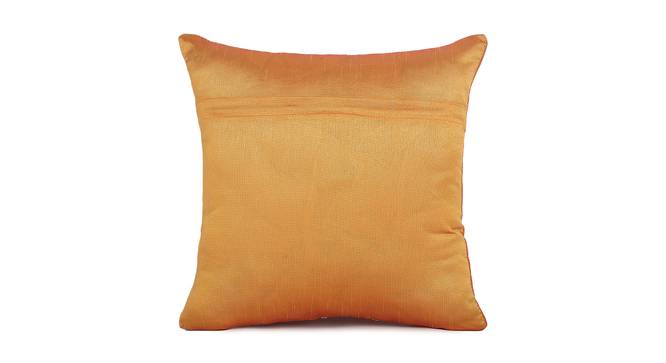 Miriam Cushion Cover Set of 2 (Orange, 41 x 41 cm  (16" X 16") Cushion Size) by Urban Ladder - Cross View Design 1 - 440656