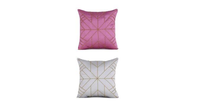Nix Cushion Cover Set of 2 (41 x 41 cm  (16" X 16") Cushion Size, Multicolor) by Urban Ladder - Front View Design 1 - 440729