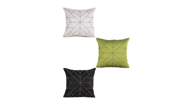 Orlando Cushion Cover Set of 5 (41 x 41 cm  (16" X 16") Cushion Size, Multicolor) by Urban Ladder - Front View Design 1 - 440731