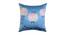 Parkway Cushion Cover Set of 2 (Blue, 41 x 41 cm  (16" X 16") Cushion Size) by Urban Ladder - Front View Design 1 - 440798