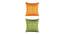Oscar Cushion Cover Set of 2 (Green, 41 x 41 cm  (16" X 16") Cushion Size) by Urban Ladder - Front View Design 1 - 440807