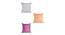 Orson Cushion Cover Set of 5 (41 x 41 cm  (16" X 16") Cushion Size, Multicolor) by Urban Ladder - Design 1 Side View - 440830