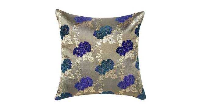 Plaza Cushion Cover Set of 5 (Purple, 41 x 41 cm  (16" X 16") Cushion Size) by Urban Ladder - Front View Design 1 - 440856