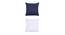 Persephone Cushion Cover Set of 2 (Blue, 41 x 41 cm  (16" X 16") Cushion Size) by Urban Ladder - Cross View Design 1 - 440870