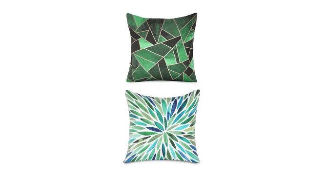 Piper Cushion Cover Set of 7 (41 x 41 cm  (16" X 16") Cushion Size, Multicolor) by Urban Ladder - Cross View Design 1 - 440872