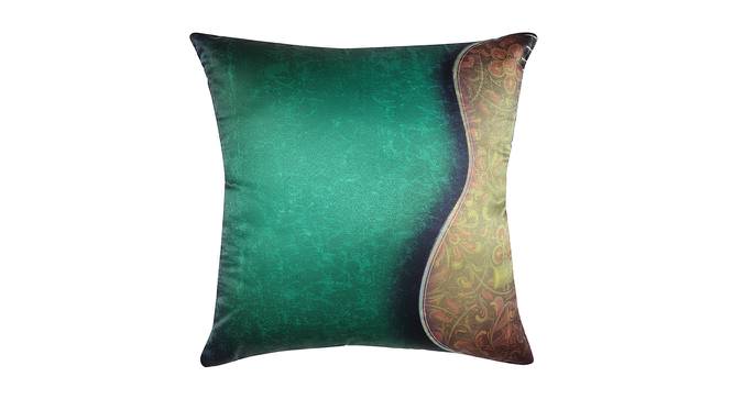 Remsen Cushion Cover Set of 2 (Green, 41 x 41 cm  (16" X 16") Cushion Size) by Urban Ladder - Front View Design 1 - 440921