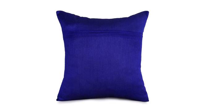 Amalie Cushion Cover Set of 2 (Blue, 41 x 41 cm  (16" X 16") Cushion Size) by Urban Ladder - Cross View Design 1 - 440984