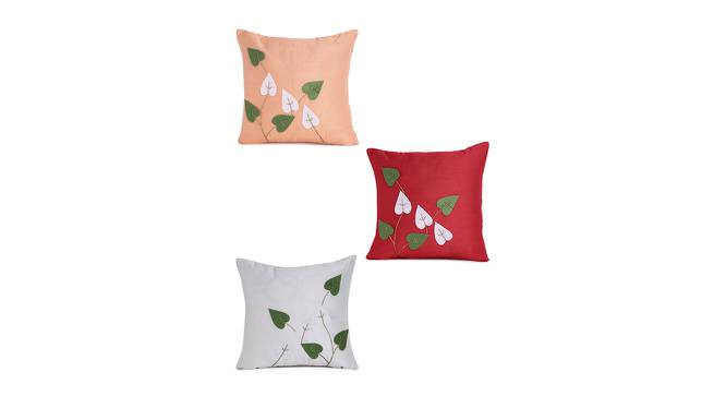 Salinger Cushion Cover Set of 5 (41 x 41 cm  (16" X 16") Cushion Size, Multicolor) by Urban Ladder - Front View Design 1 - 441038