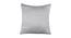 Sia Cushion Cover Set of 2 (Grey, 41 x 41 cm  (16" X 16") Cushion Size) by Urban Ladder - Cross View Design 1 - 441041