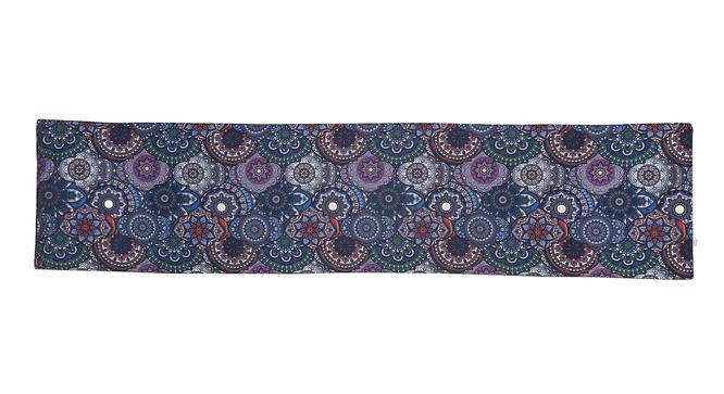 Auberi Table Runner (Blue) by Urban Ladder - Front View Design 1 - 441066