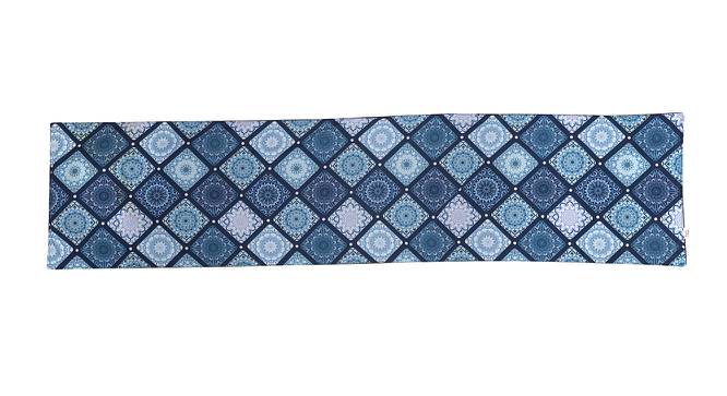 Siobhan Table Runner (Blue) by Urban Ladder - Front View Design 1 - 441069