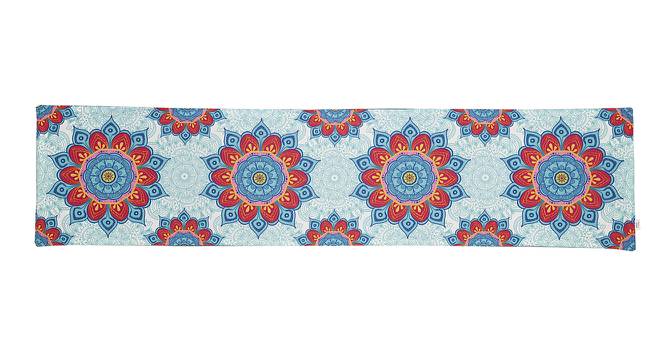 Stella Table Runner (Blue) by Urban Ladder - Front View Design 1 - 441141