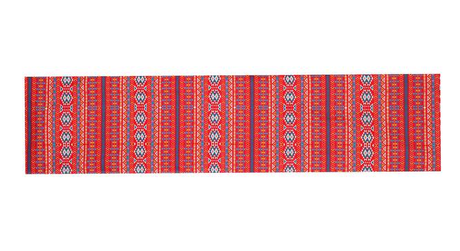 Aveline Table Runner (Red) by Urban Ladder - Front View Design 1 - 441202