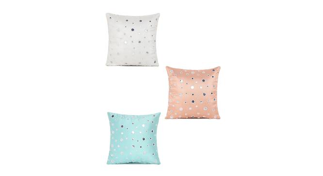 Zoya Cushion Cover Set of 5 (41 x 41 cm  (16" X 16") Cushion Size, Multicolor) by Urban Ladder - Front View Design 1 - 441219