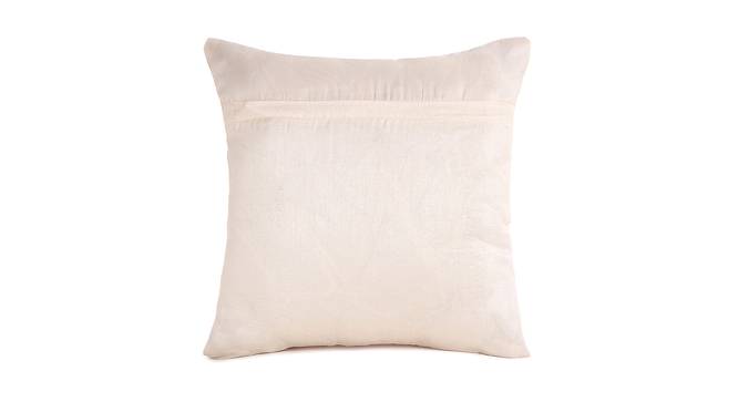 Zane Cushion Cover Set of 2 (41 x 41 cm  (16" X 16") Cushion Size, Peach) by Urban Ladder - Cross View Design 1 - 441225