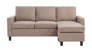 Corby Sectional Fabric Sofa - Beige