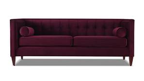 Filton Fabric Sofa - Purple