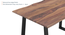Aquila - DSW 6 Seater Dining Table Set (Teak Finish, Clear) by Urban Ladder - Close View Design 1 - 
