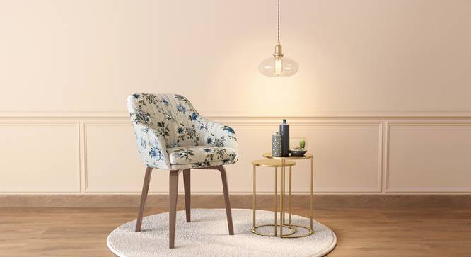 Rochelle Lounge Chair (Adrian Velvet) by Urban Ladder - Full View Design 1 - 442208