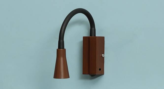 Allene Wall Lamp (Brown) by Urban Ladder - Front View Design 1 - 442247