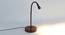 Alvin Study Lamp (Wooden, Stainless Steel Shade Colour) by Urban Ladder - Front View Design 1 - 442259