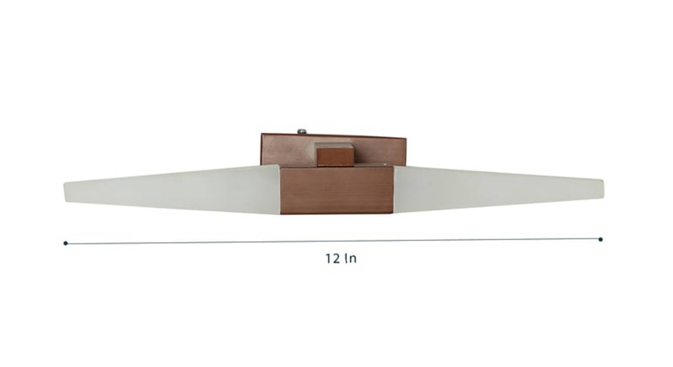Louanne wall lamp brown 6