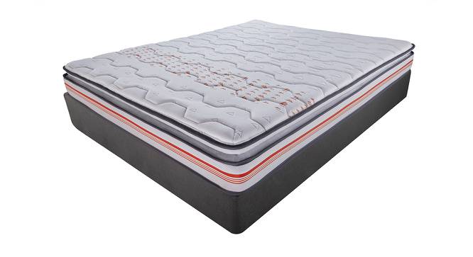 Endure - Anti Stress 8 Inch Double Size Spring Mattress With Pillow Top (8 in Mattress Thickness (in Inches), 75 x 48 in Mattress Size) by Urban Ladder - Front View Design 1 - 443278