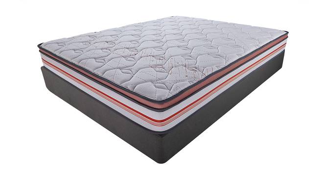 Velocity Plus - Anti Stress Fabric 8 Inch Single Size Spring Mattress With Pillow Top (78 x 36 in (Standard) Mattress Size, 8 in Mattress Thickness (in Inches)) by Urban Ladder - Front View Design 1 - 444570