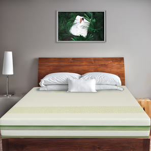 Tatva organic cotton fabric latex mattress lp