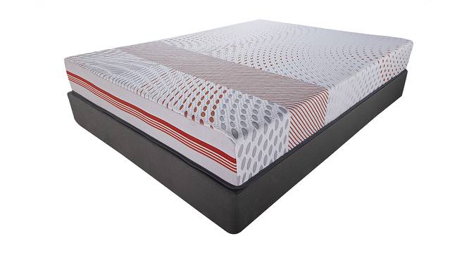 NRG 40 - Anti Stress Fabric 8 Inch Queen Size QUBE Cell Memory Foam Mattress (72 x 60 in Mattress Size, 8 in Mattress Thickness (in Inches)) by Urban Ladder - Front View Design 1 - 445204