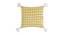 Cobi Cushion Cover (46 x 46 cm  (18" X 18") Cushion Size, Twanty Olive & Natural) by Urban Ladder - Front View Design 1 - 446760