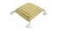 Cobi Cushion Cover (46 x 46 cm  (18" X 18") Cushion Size, Twanty Olive & Natural) by Urban Ladder - Cross View Design 1 - 446773