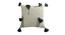 Edison Cushion Cover (46 x 46 cm  (18" X 18") Cushion Size, Charcoal Green & Natural) by Urban Ladder - Rear View Design 1 - 446871