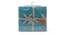 Michigan Blanket (Single Size, Tiffany Blue & Beige Mel) by Urban Ladder - Design 1 Close View - 446884