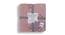 Remedy Blanket (Single Size, Baby Pink,Natural & Light Grey Melange) by Urban Ladder - Cross View Design 1 - 447062