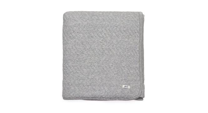 Rogue Quilt (Single Size, Vanilla Grey Mel) by Urban Ladder - Cross View Design 1 - 447064