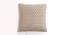 Hayes Cushion Cover (Natural, 46 x 46 cm  (18" X 18") Cushion Size) by Urban Ladder - Front View Design 1 - 447216