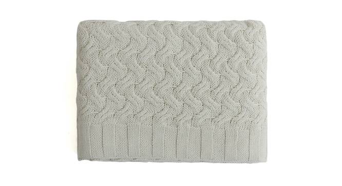 Iris Throw (Natural) by Urban Ladder - Front View Design 1 - 447277