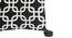 Bryson Cushion Cover (46 x 46 cm  (18" X 18") Cushion Size, Natural & Black) by Urban Ladder - Design 1 Side View - 447307