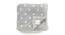 Violet Blanket (Light Grey, Single Size) by Urban Ladder - Design 1 Side View - 447371