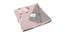 Prince Blanket (Single Size, Bubblegum Pink & Multicoloured) by Urban Ladder - Design 1 Side View - 447415